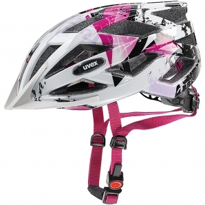 Kask UVEX Air Wing white-pink