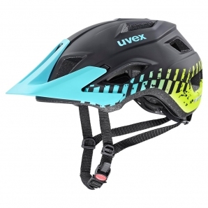 Kask Uvex Acces black aqua lime mat