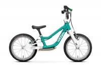 Rower dziecięcy biegowy Woom GO 1Plus METALLIC TURQUOISE